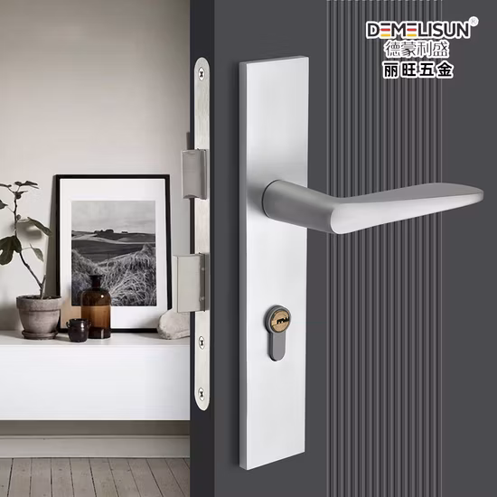 Großhandel Vintage antikes Türgriffschloss aus Zinkmaterial mit Rosette