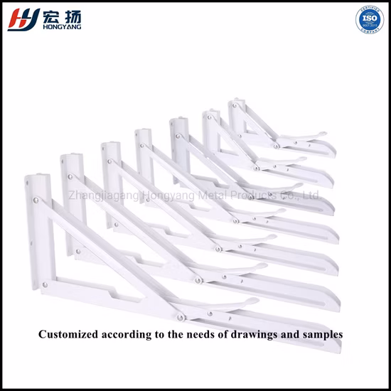 Kundenspezifische Hardware-Stanzteile Edelstahl-Vitrinen-Gefrierschrank-Haken-Stützgestell K