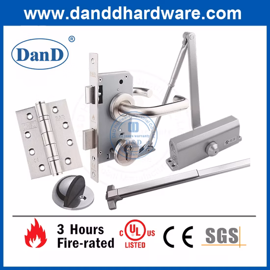 Edelstahl-Hohltürdrücker SD001, hergestellt in China