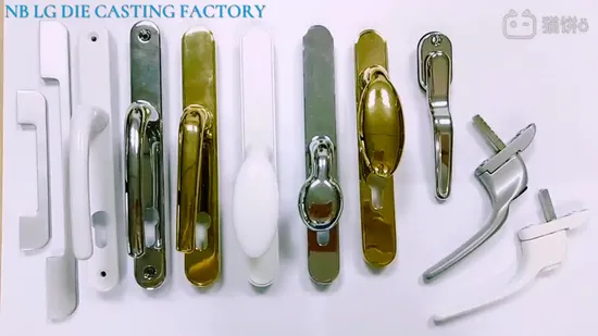 Kundenspezifischer Schlossgriff für Fenster, Türen, Schrankmöbel mit Pulverbeschichtung